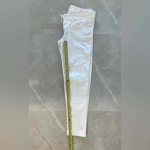 Lilly Pulitzer Jeans Size 8 White Worth Skinny Jeans High Quality Denim Casual - Picture 7 of 9